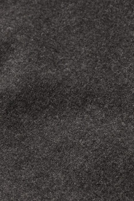 WOOL FLANNEL SINGLE BREASTED BLAZER CHARCOAL MELANGE 9