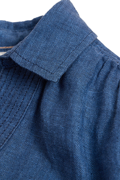 BLAIRE LINEN TUNIC DARK NAVY 3