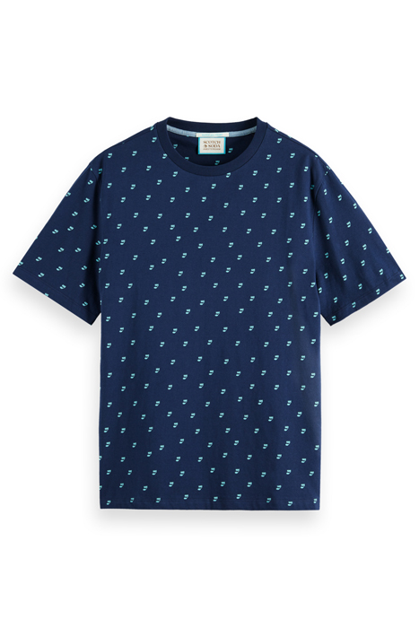 MUSICAL NOTE AOP T-SHIRT STEEL 4