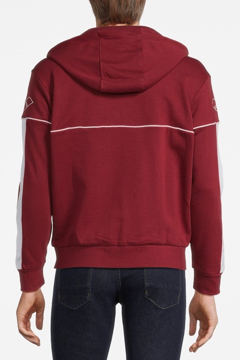 MAN HOODIE A-AFM810W22 RIO RED 19-1656 TPG 2