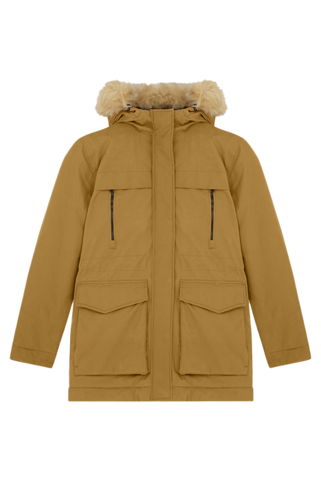 WINTER WEIGHT MICRO FLEECE LINED PARKA ANNIVERSARY GOLD 4