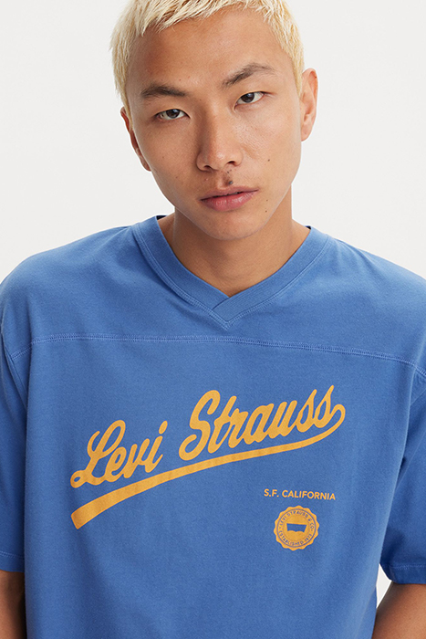 GRAPHIC PRINTED T-SHIRT BLUE 5