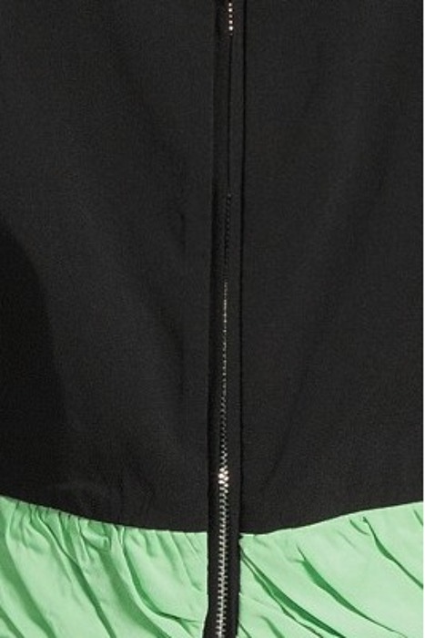 TAFFETA MIX BLOUSE BLACK 5