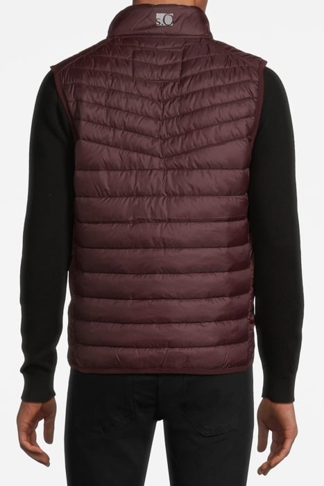 S.OLIVER JACKETS BODYWARMER BURGUNDY 2