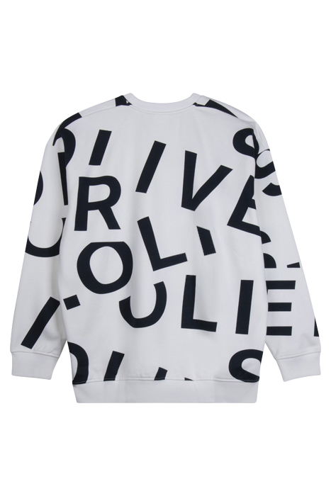 S.OLIVER SWEATSHIRTS WHITE PRINT 2