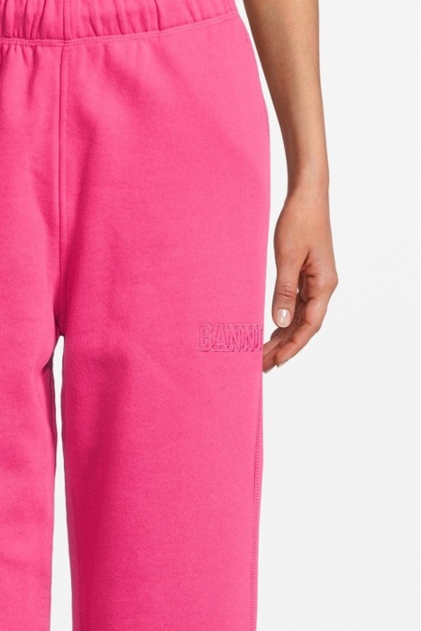 ELASTICATED PANTS SHOCKING PINK 4