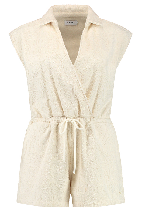 LADIES FLORE INTARSIA TOWELING JUMPSUIT SHIWI KIT PAISLEY 5