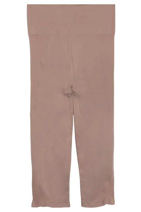 CROPPED SEAMLESS LEGGING ALMOND 2