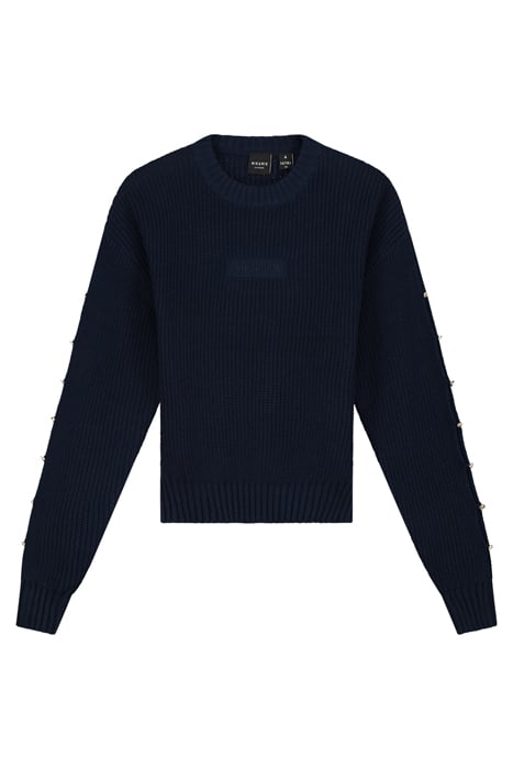STONE PULLOVER ROYAL BLUE 2