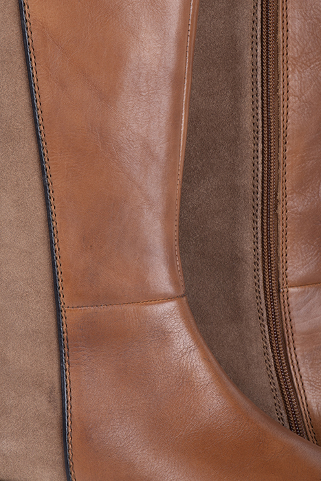 SARAH HIGH LEG BOOT MID TAN 4