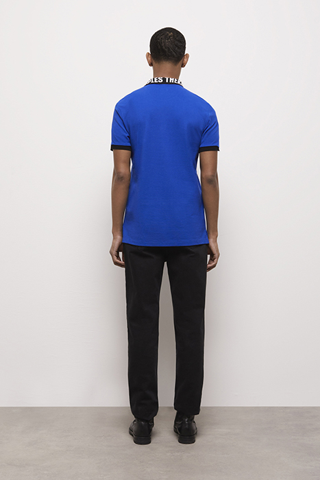 POLO MC RIB LOGO BLUE ELECTRIC 2