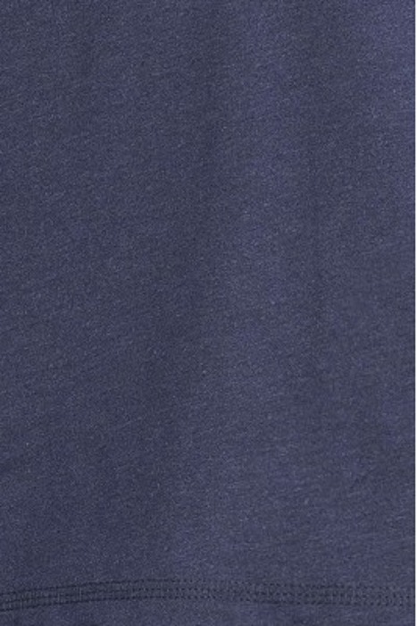 LIAMSI FRONT PRINT TEE+ DUKE BLUE MELANGE 5