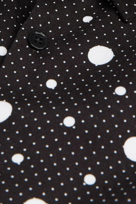 CHEMISE MANCHE LONGUE HOMME POLKA DOTS BLACK-ECRU 4