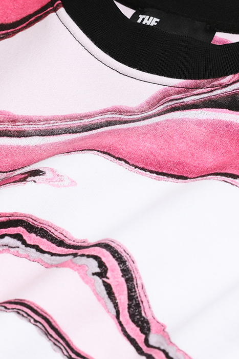 SWEAT MARBLE ROSE WHITE PINK 2