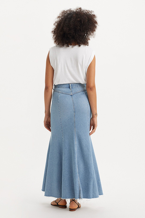 MERMAID DENIM SKIRT BLUE 3