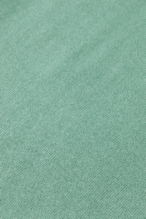 JACQUARD TRIM CREW NECK CARDIGAN FROZEN MINT 8