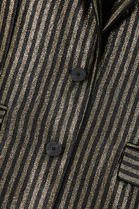 VESTE COSTUME DOREE BLACK / GOLD 2