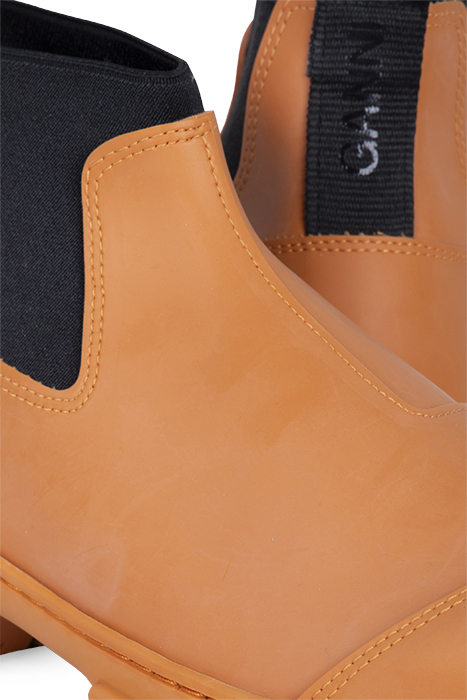RECYCLED RUBBER CROP CITY BOOT VIBRANT ORANGE 4