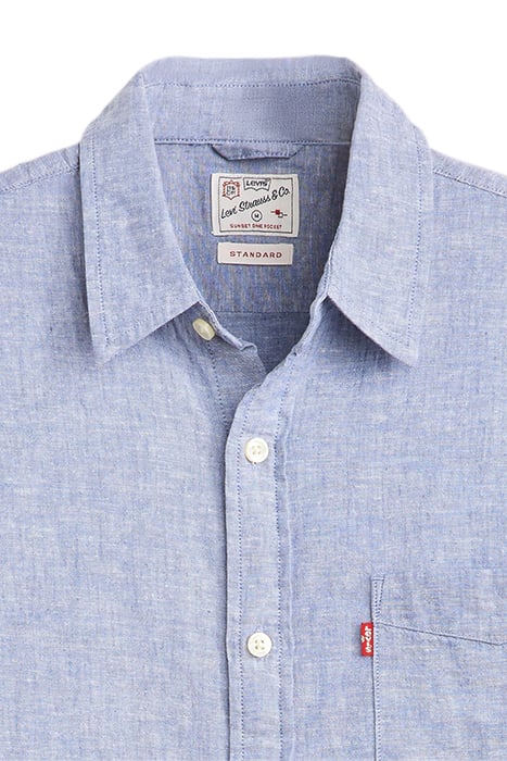 S/S CASUAL SHIRT BLUE 6