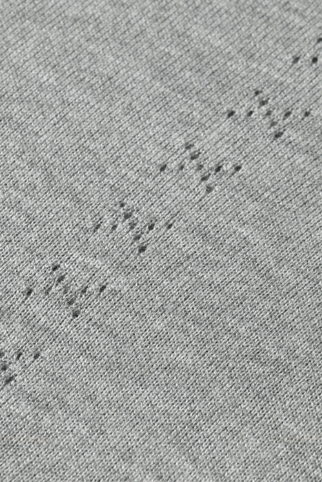 ROLL NECK PULLOVER MID GREY MELANGE 8