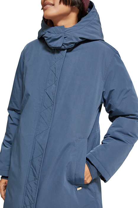 WATER REPELLENT MID LENGTH PARKA WITH REPREVE® FILLING DUSTY 9