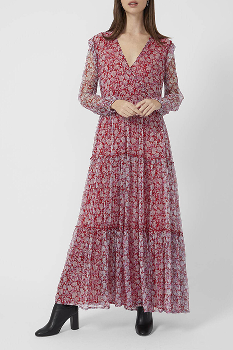 CALA FLORAL LS WRAP MAXI DRS MISC. 1