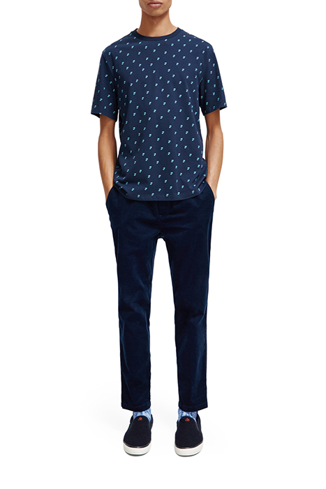 MUSICAL NOTE AOP T-SHIRT STEEL 3