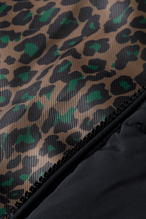 GIRLS LONGER-LENGTH WATER-REPELLENT PUFFER COAT BLACK 10