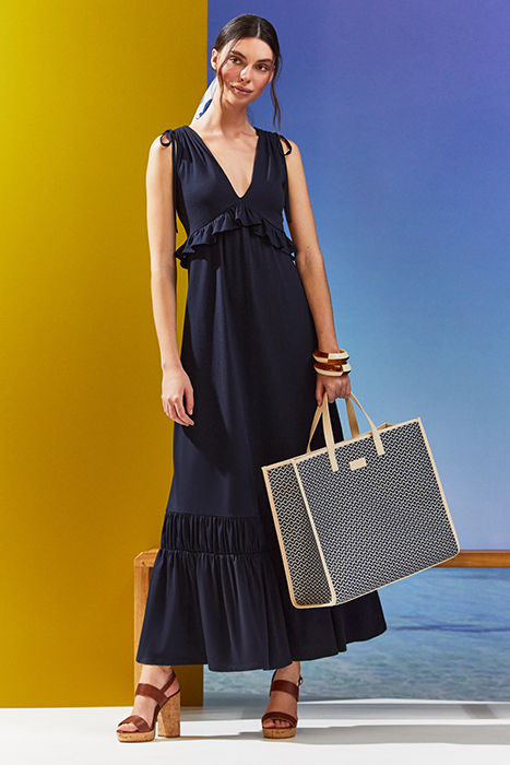 DR AMELIA - TIERED MAXI D MIDNIGHT 3