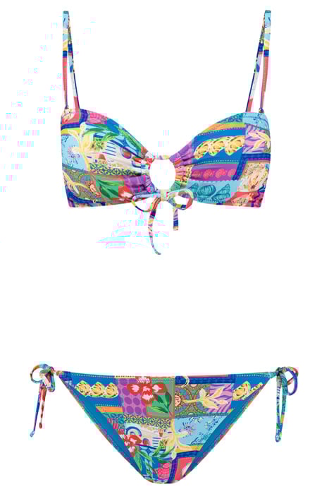 LADIES ZOE BIKINI SET HOLIDAY BANNER BLUE HOLIDAY BANNER 4