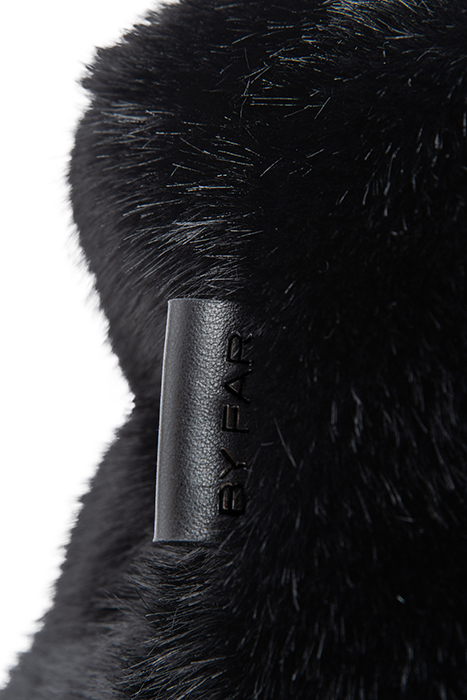 FLETCHER BUCKET HAT BLACK FAUX FUR 3