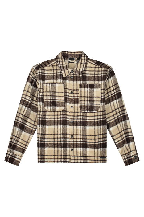 LUCAS SHIRT JACKET CHOCOLATE 2