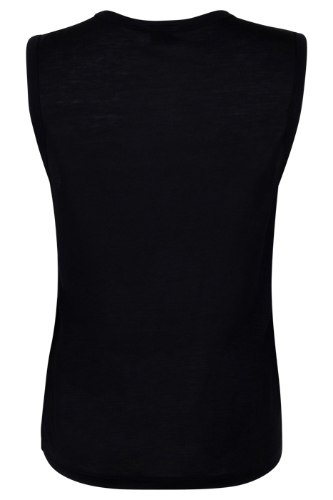 V-NECK TANK TOP BLACK 2