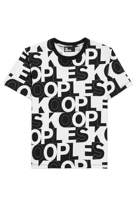 T SHIRT MONOGRAMME BLACK / WHITE 3