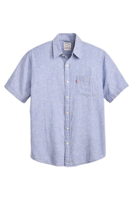 S/S CASUAL SHIRT BLUE 3