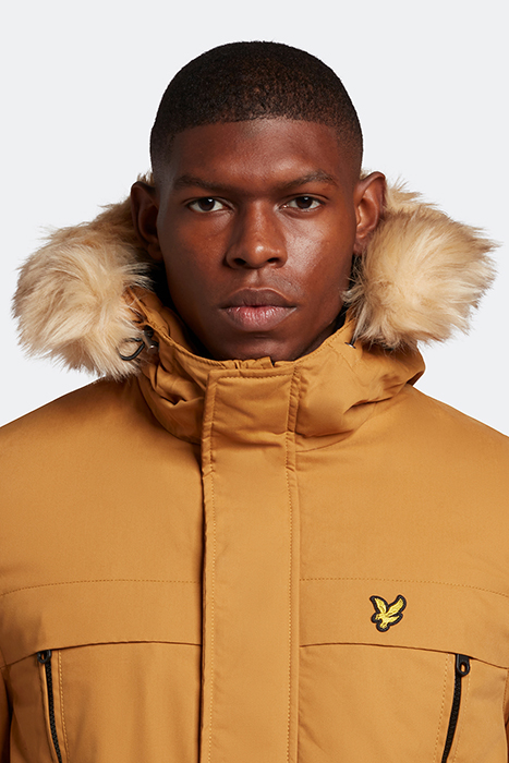 WINTER WEIGHT MICRO FLEECE LINED PARKA ANNIVERSARY GOLD 5