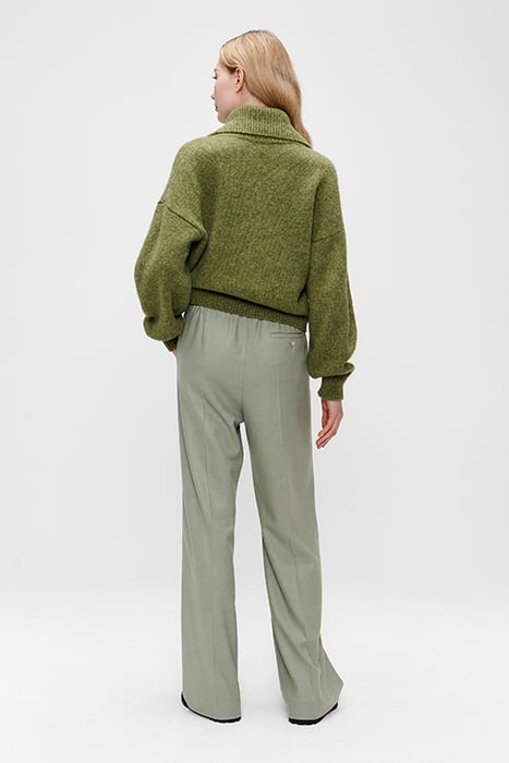 DUKE FLANNEL PANTS SAGE GREEN 3