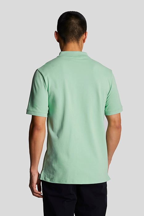 PLAIN POLO SHIRT TURQUOISE SHADOW 2