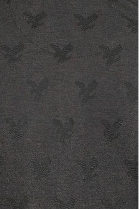 JACQUARD POLO SHIRT JET BLACK 5