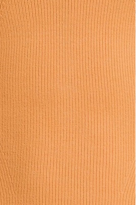 TINA-SQUARE KNITTED SWEATER ORANGE 5