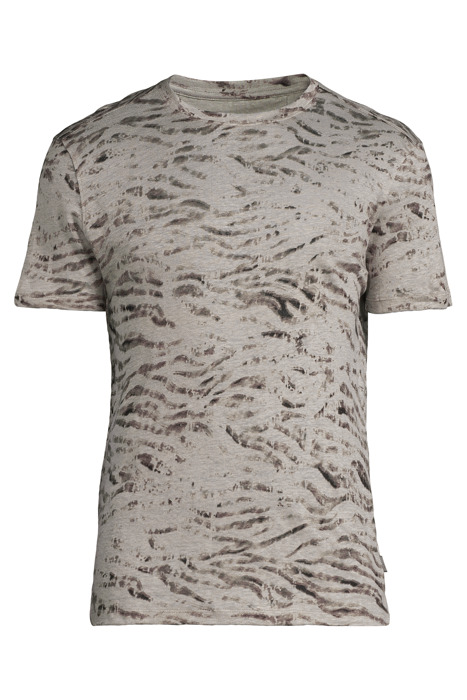 WARDS SS WATERCOLOR ZEBRA PRINT LINEN CR ASH 3