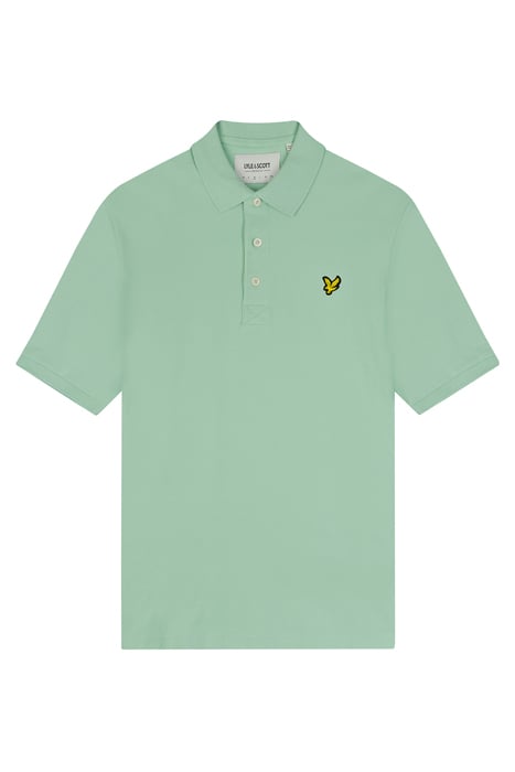 PLAIN POLO SHIRT TURQUOISE SHADOW 4