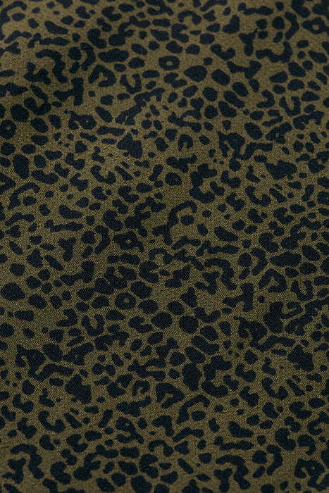 PRINTED JUMPSUIT LEOPARD SPOT GREEN 9