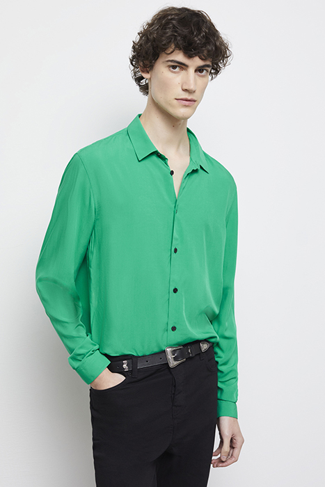 CHEMISE MANCHES LONGUES COL CLASSIQUE GREEN 1