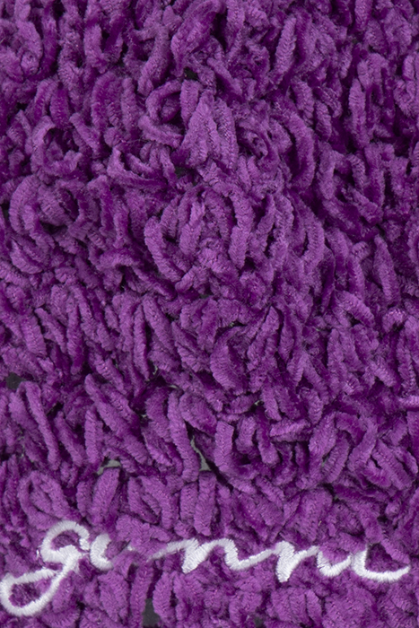 VELVET CROCHET BERET SPARKLING GRAPE 3