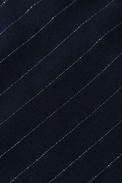 DOUBLE BREASTED PINSTRIPE BOYFRIEND BLAZER NIGHT PINSTRIPE 8