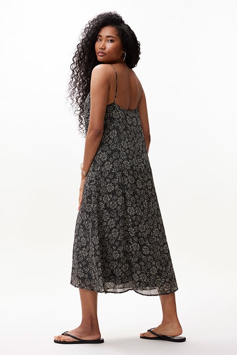 RELAXED STRAP DRESS BLACK 2