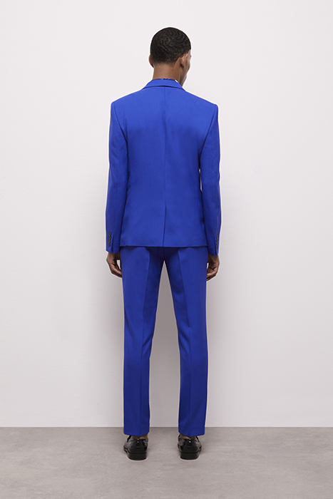 VESTE DE COSTUME COL TAILLEUR BLUE BRUT 3