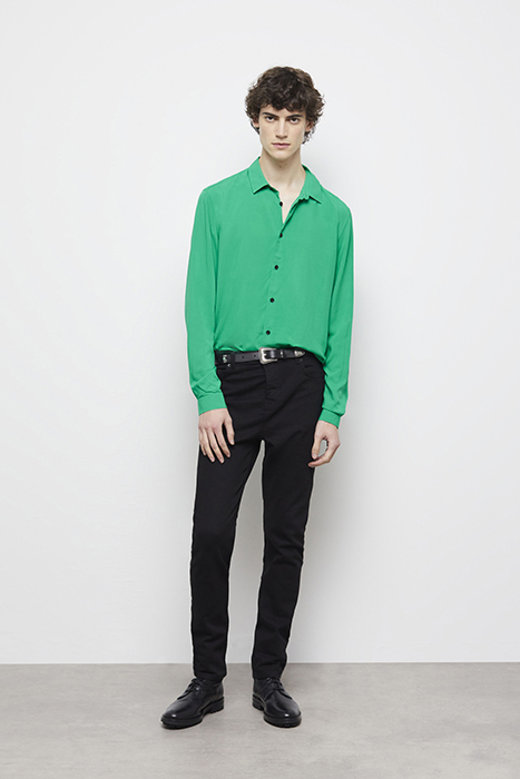 CHEMISE MANCHES LONGUES COL CLASSIQUE GREEN 5