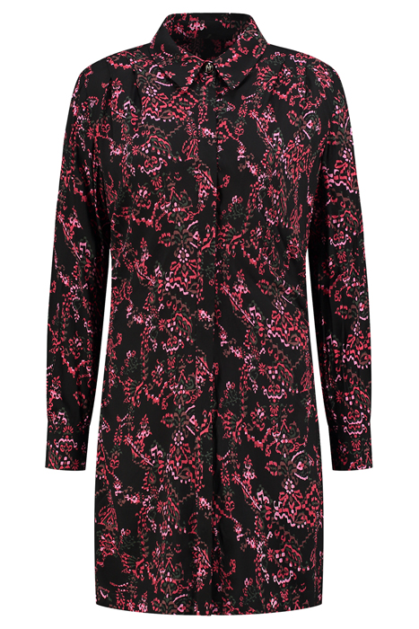 SIENA DRESS AZTEC FLOWER CHILI 1